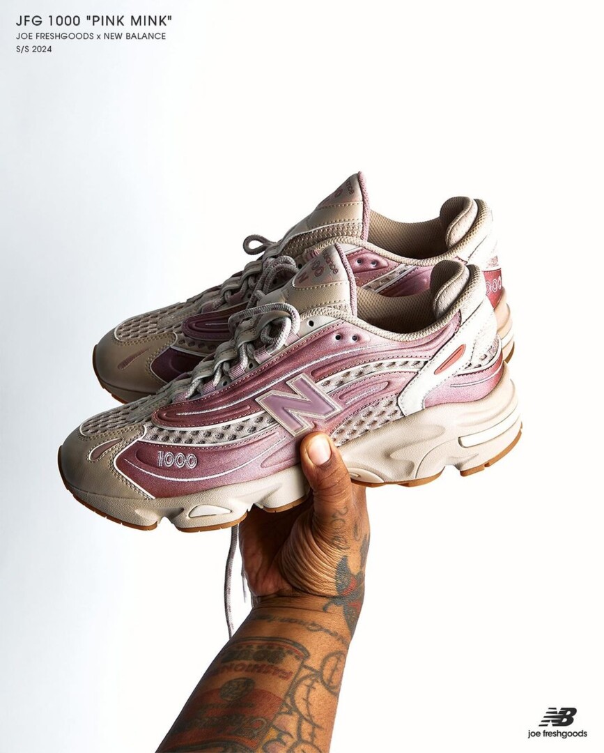 Joe Freshgoods x New Balance 1000 Pink Mink Raffle List